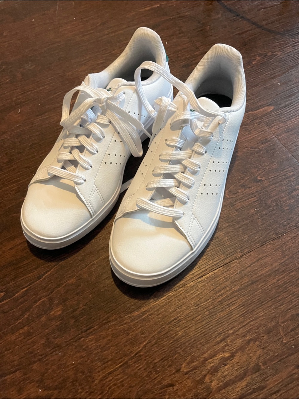 adidas White Low-Top Men's Sneakers